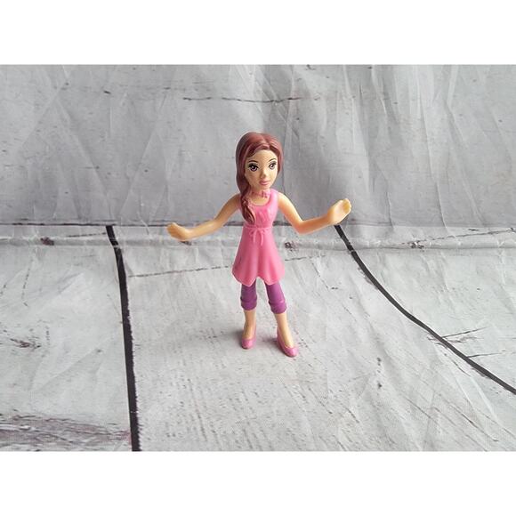 Polly Pocket Doll 3.5” Action Figure 2008 McDonalds Happy Meal Plastic Toy Read - Picture 1 of 6